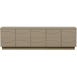 WOOOD TV-meubel Teo Mud - 180x52x40 cm