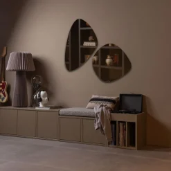 WOOOD TV-meubel Turner Mud- 120x47x44 cm