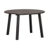 WOOOD Uitschuifbare Eettafel Lange Jan Zwart - 120/160/200x120 cm