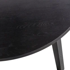 WOOOD Uitschuifbare Eettafel Lange Jan Zwart - 120/160/200x120 cm