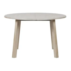 WOOOD Uitschuifbare Eettafel Lange Jan Wit - 120/160/200x120 cm