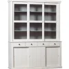 WOOOD Vitrinekast Lagos Wit - 166x214x48 cm
