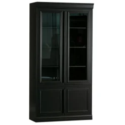 WOOOD Vitrinekast Organize Zwart - 110x215x44 cm