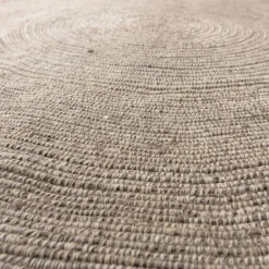WOOOD Vloerkleed Utopia Beige - Ø 200 cm