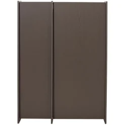 WOOOD Wandkast Brock Middenbruin - 102x140x44 cm
