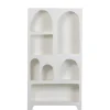 WOOOD Wandkast Caz Wit - 95x180x32 cm