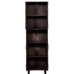 WOOOD Wandkast Draw Bruin - 60x200x40 cm