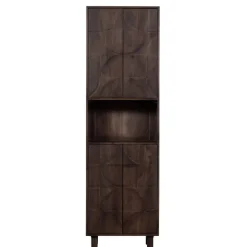WOOOD Wandkast Draw Bruin - 60x200x40 cm