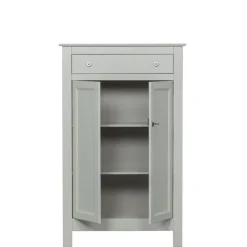 WOOOD Wandkast Eva Grijs - 93x150x40 cm