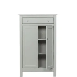 WOOOD Wandkast Eva Grijs - 93x150x40 cm