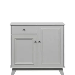 WOOOD Wandkast Lily Grijs - 98x93x55 cm