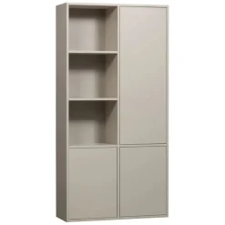 WOOOD Wandkast Meggy Rechts Dust - 108x215x40 cm
