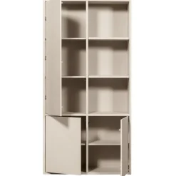 WOOOD Wandkast Merel Dust - 100x200x40 cm