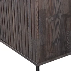WOOOD Wandkast New Gravure Bruin - 200x150x44 cm