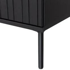 WOOOD Wandkast New Gravure Zwart - 200x150x44 cm