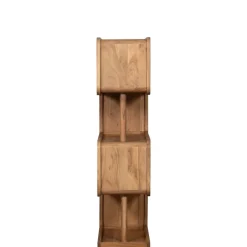 WOOOD Wandkast Rattle Bruin - 82x160x40 cm