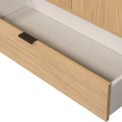 WOOOD Wandkast Silas Naturel - 85x149x36 cm