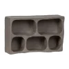 WOOOD Wandrek Clay Grijs - 70x45 cm