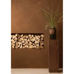 WOOOD Zuil Enid Bruin - 24x80x24 cm