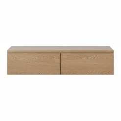 Zwevend TV-meubel Chester Naturel - 150x35x40 cm